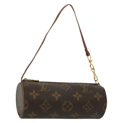 Louis Vuitton Papillon Pochette Monogram Canvas, BROWN, CANVAS, Handbag