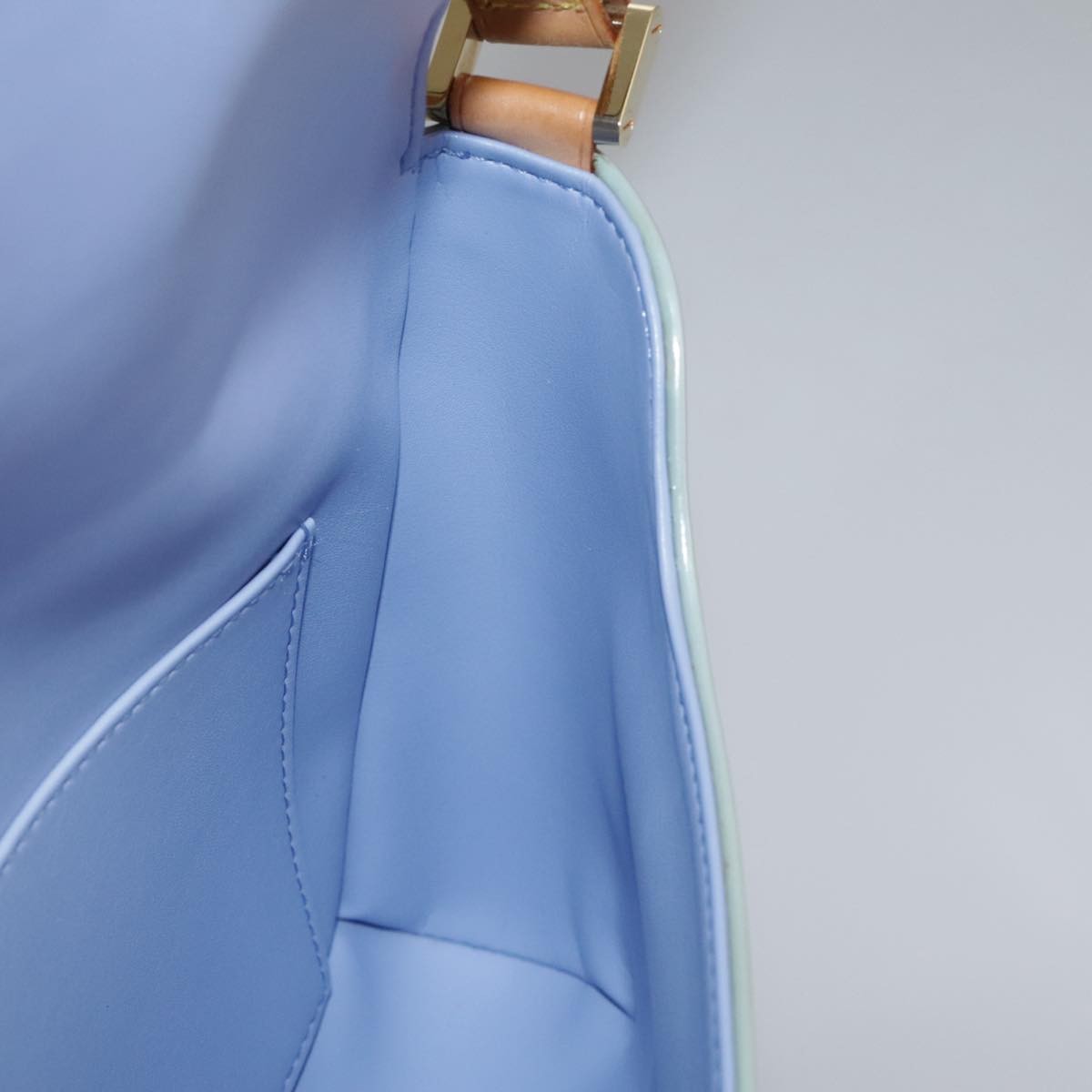 Louis Vuitton Thompson Street Handbag Monogram Vernis, PURPLE, PATENT_LEATHER, Handbag