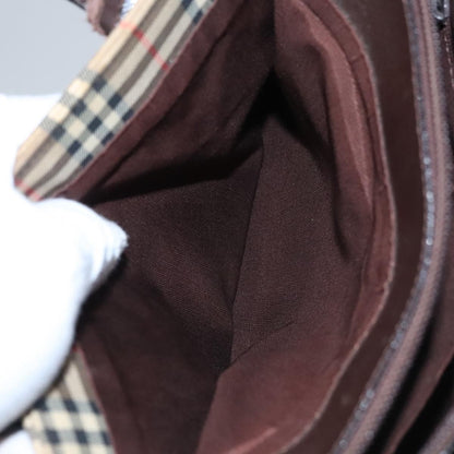 Burberry Nova Check Handbag Nova Check Canvas, BEIGE, CANVAS, Handbag