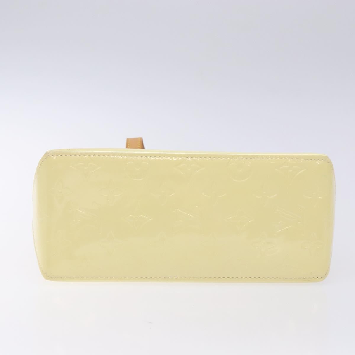 Louis Vuitton Reade Handbag Monogram Vernis, BEIGE, PATENT_LEATHER, Handbag