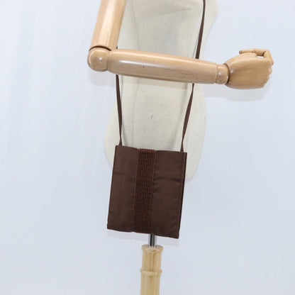 Hermes Herline Crossbody Canvas, BROWN, CANVAS, Clutche & pouche