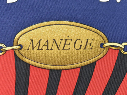 Hermes Carré 90 Silk multicolor, NAVY, SILK, Scarve & shawl