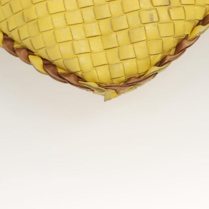 Bottega Veneta Veneta Hobo Intrecciato Nappa, YELLOW, LEATHER, Handbag
