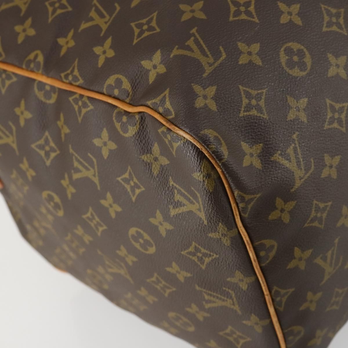 Louis Vuitton Sac Souple Handbag Monogram Canvas, BROWN, CANVAS, Travel bag