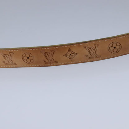 Louis Vuitton Buckle Belt Mahina Leather, GOLD, LEATHER, Belts