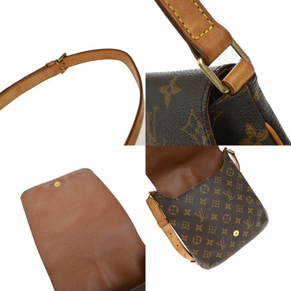 Louis Vuitton Musette Salsa Handbag Monogram Canvas, BROWN, LEATHER, Handbag