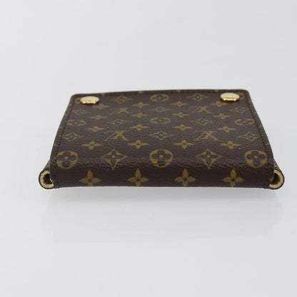 Louis Vuitton CASE JEWELRY BOX Canvas, BROWN, CANVAS, Wallets