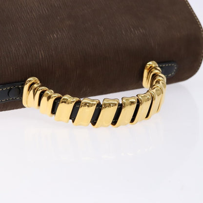 Loewe Vintage Velazquez Top Handle Bag Leather, BROWN, LEATHER, Handbag