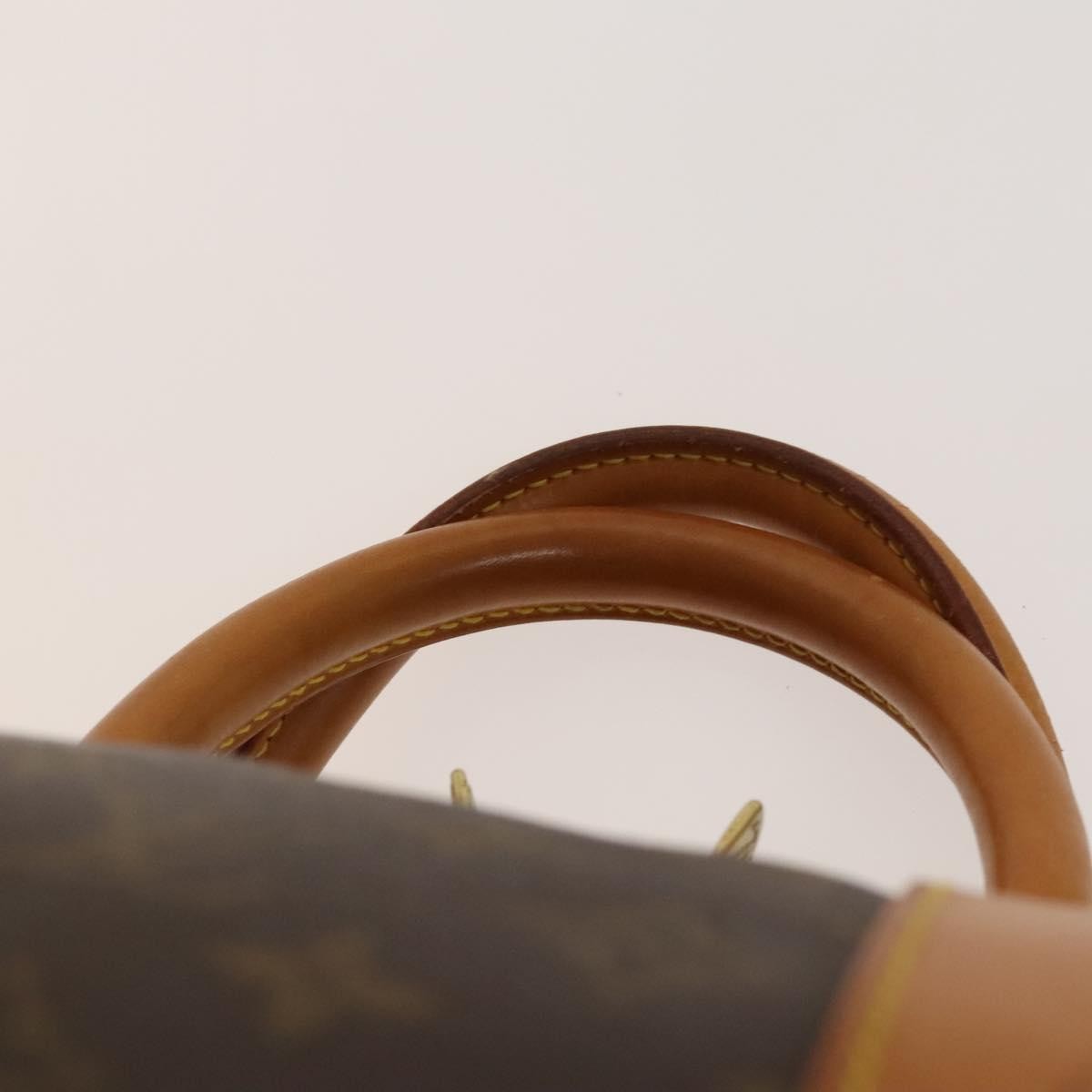 Louis Vuitton Keepall Bag Monogram Canvas, BROWN, CANVAS, Travel bag