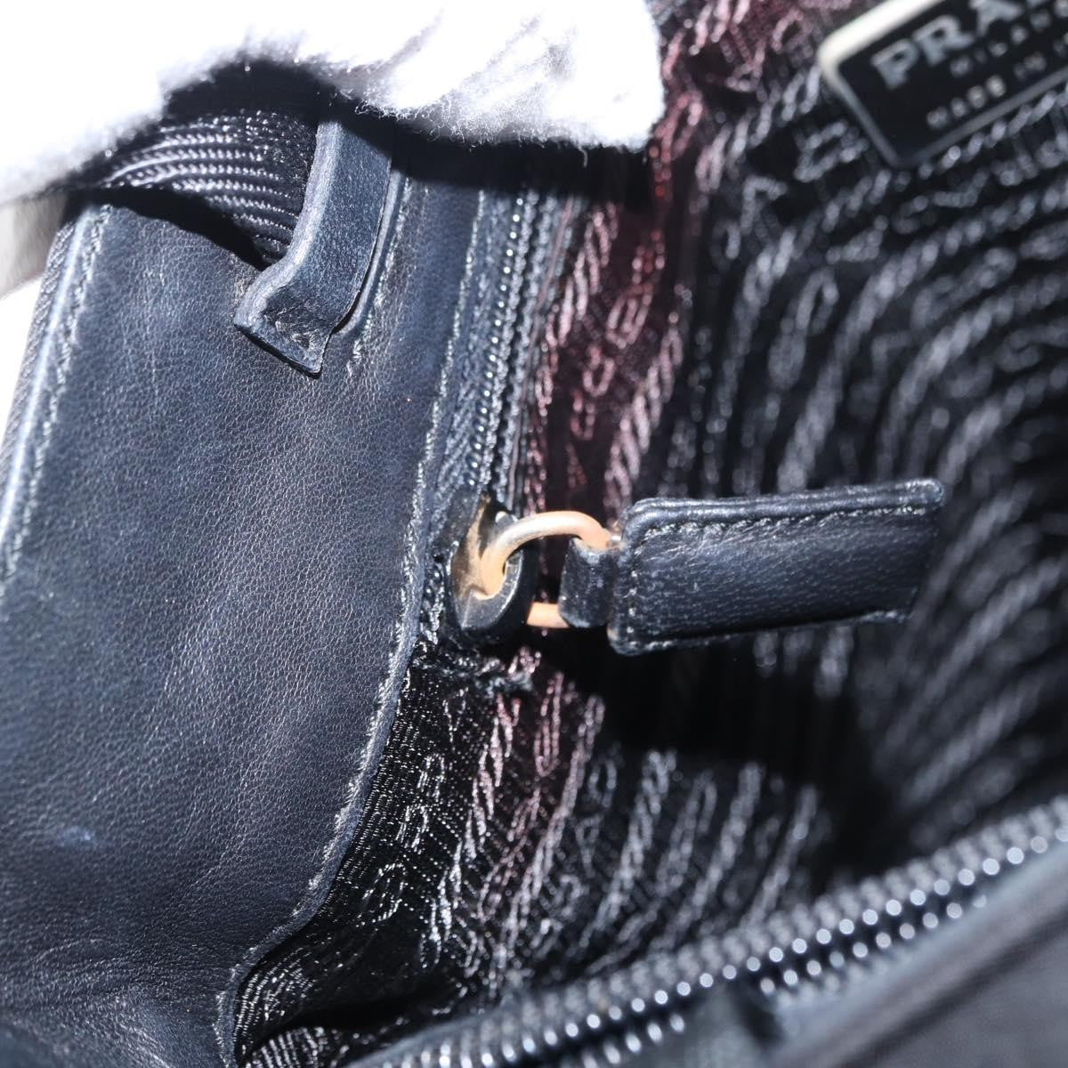 Prada Vintage Tote Nylon, BLACK, NYLON, Tote bag