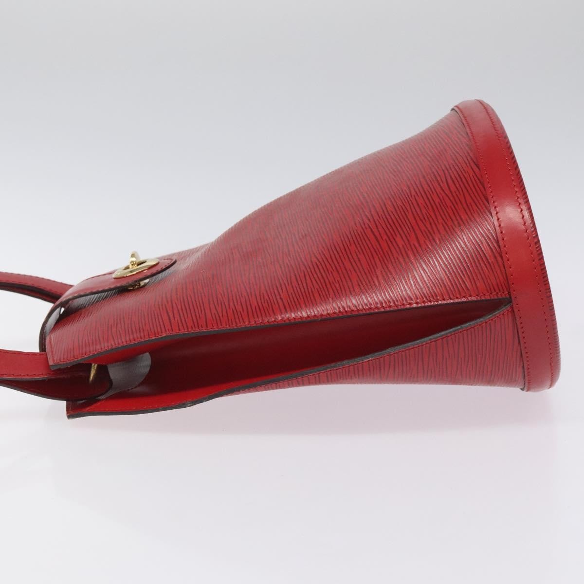 Louis Vuitton Cluny Shoulder Bag Epi Leather, RED, LEATHER, Shoulder bag