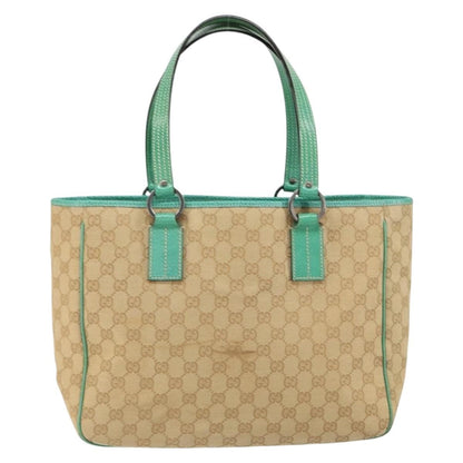 Gucci Vintage Open Tote GG Canvas, BEIGE, CANVAS, Tote bag