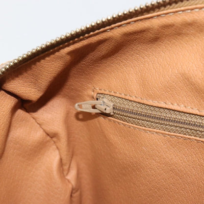 Celine Vintage Macadam Boston bag Canvas, BROWN, CANVAS, Travel bag