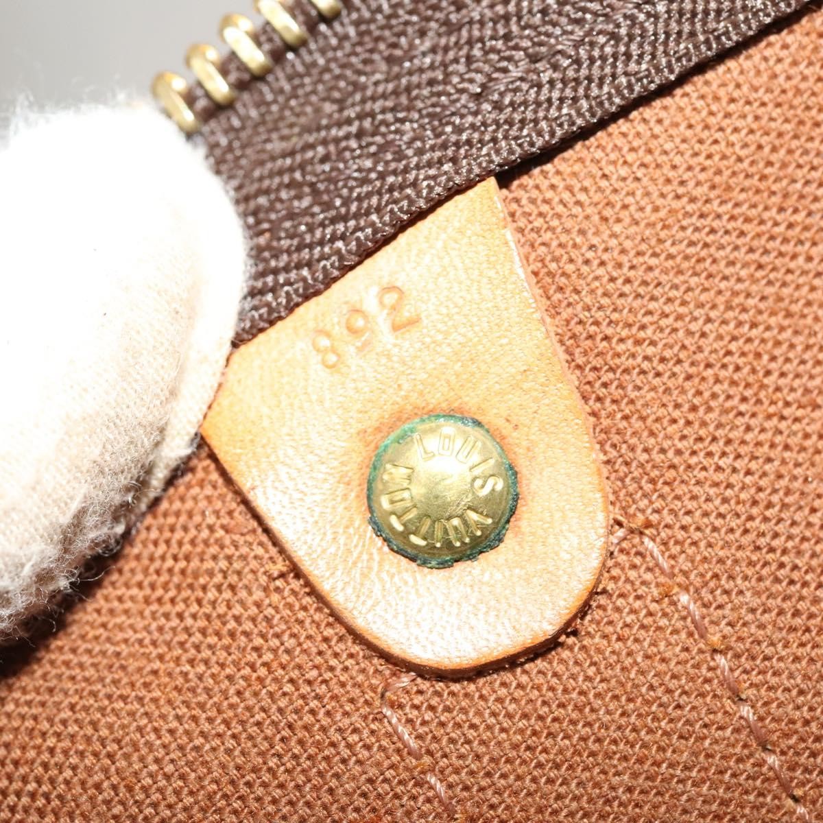 Louis Vuitton Keepall Bag Monogram Canvas, BROWN, CANVAS, Travel bag