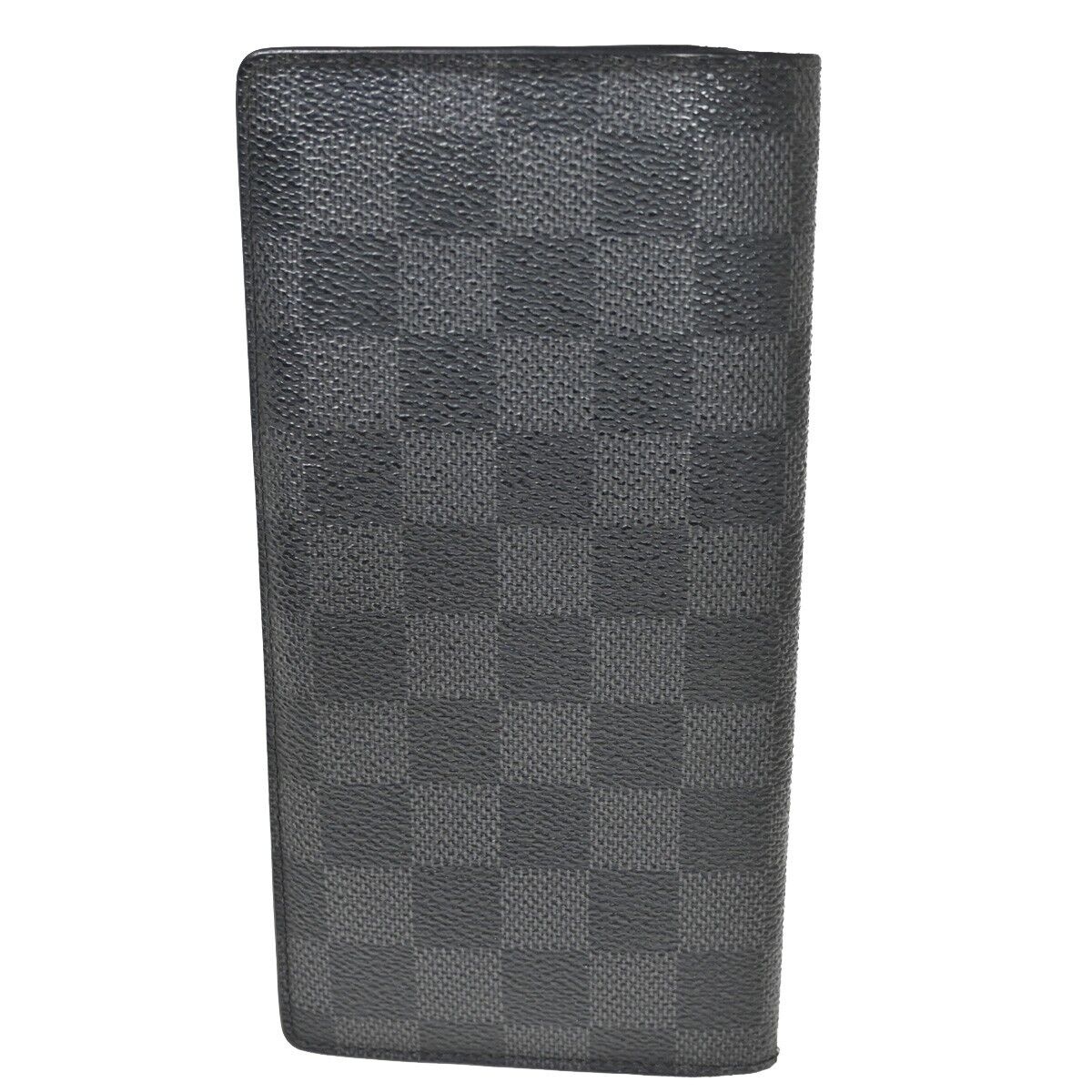 Louis Vuitton Brazza Long Bifold wallet Damier, BLACK, CANVAS, Wallets