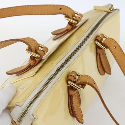 Louis Vuitton Rosewood Avenue Handbag Monogram Vernis, BEIGE, PATENT_LEATHER, Handbag