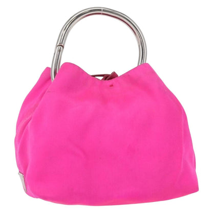 Prada Vintage Handbag Satin, PINK, SILK, Handbag