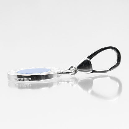 Bvlgari Bvlgari Bvlgari Pendant Charm 18K white gold, SILVER, WHITE_GOLD, Necklace