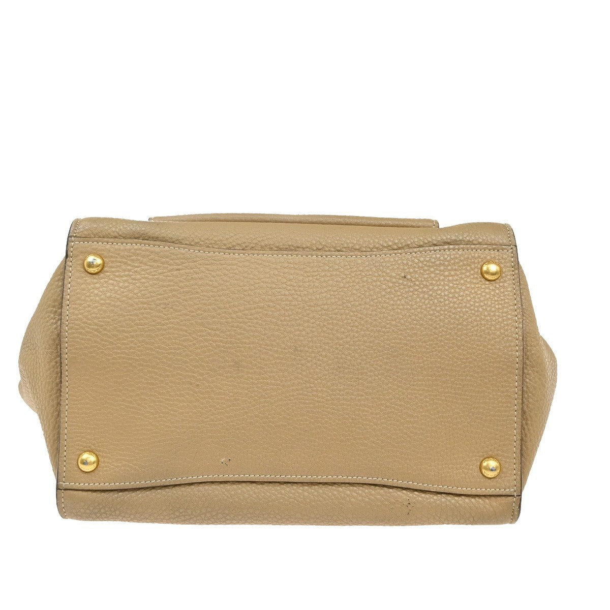 Prada Front Pocket Wing Convertible Tote Vitello Daino, BEIGE, LEATHER, Tote bag