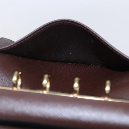 Louis Vuitton Agenda Cover Damier Azur, BROWN, CANVAS, Toiletry Case