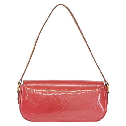 Louis Vuitton Malibu Street Handbag Monogram Vernis, RED, PATENT_LEATHER, Clutche & pouche