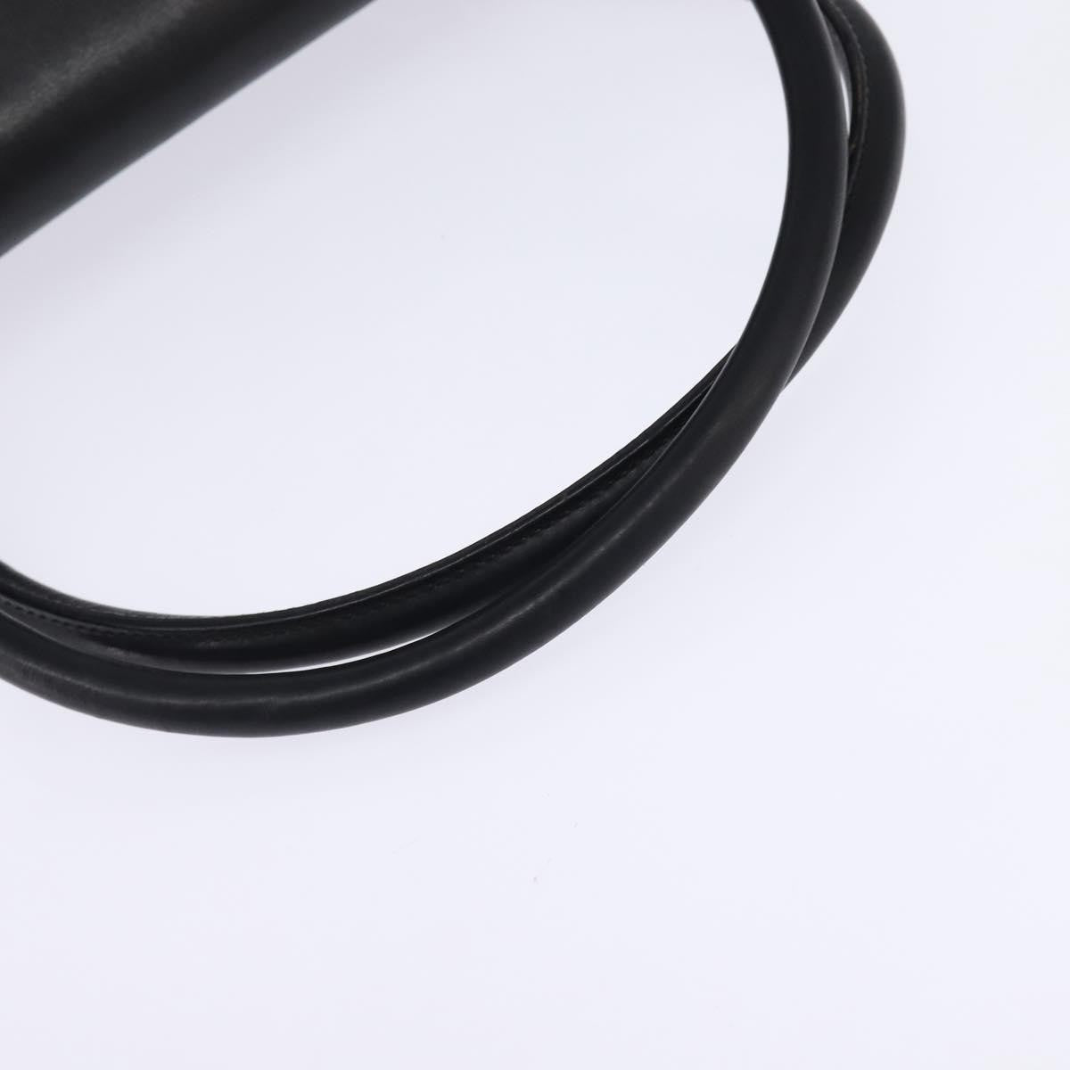 Salvatore Ferragamo Virna Satchel Leather, BLACK, LEATHER, Handbag