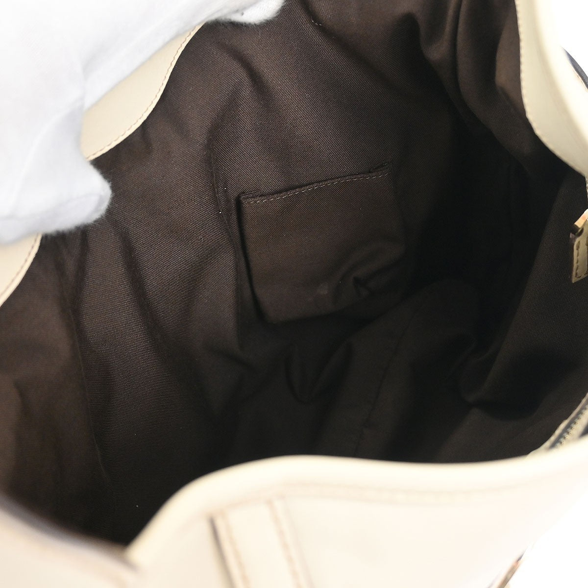 Gucci 85th Anniversary Hobo Leather, ECRU, LEATHER, Handbag