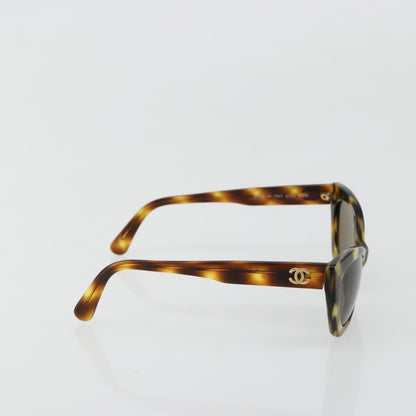 Chanel Logo CC Sunglasses Plastic, Brown, Plastic, Sunglasses