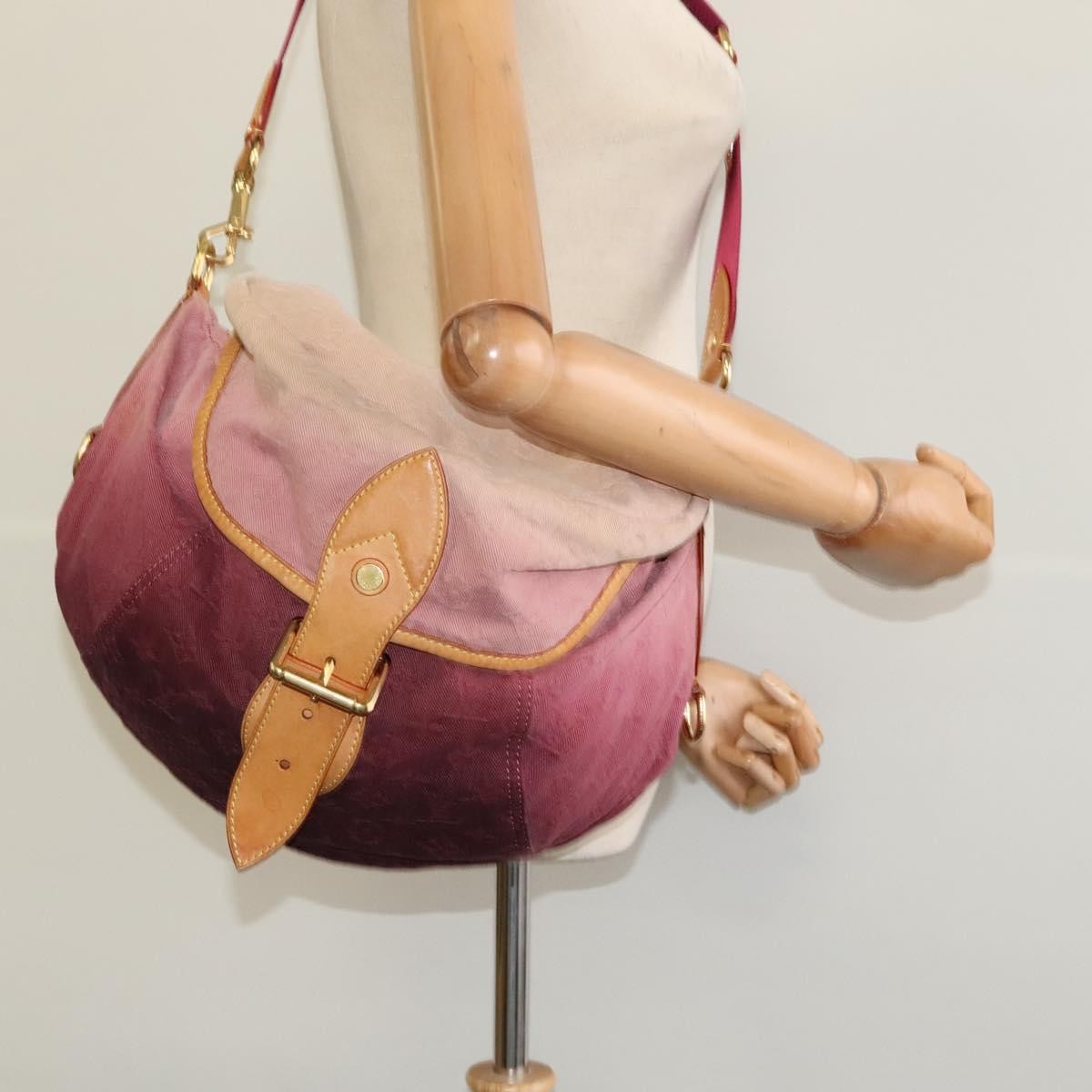 Louis Vuitton Sunshine Handbag Denim, PINK, DENIM_JEANS, Handbag