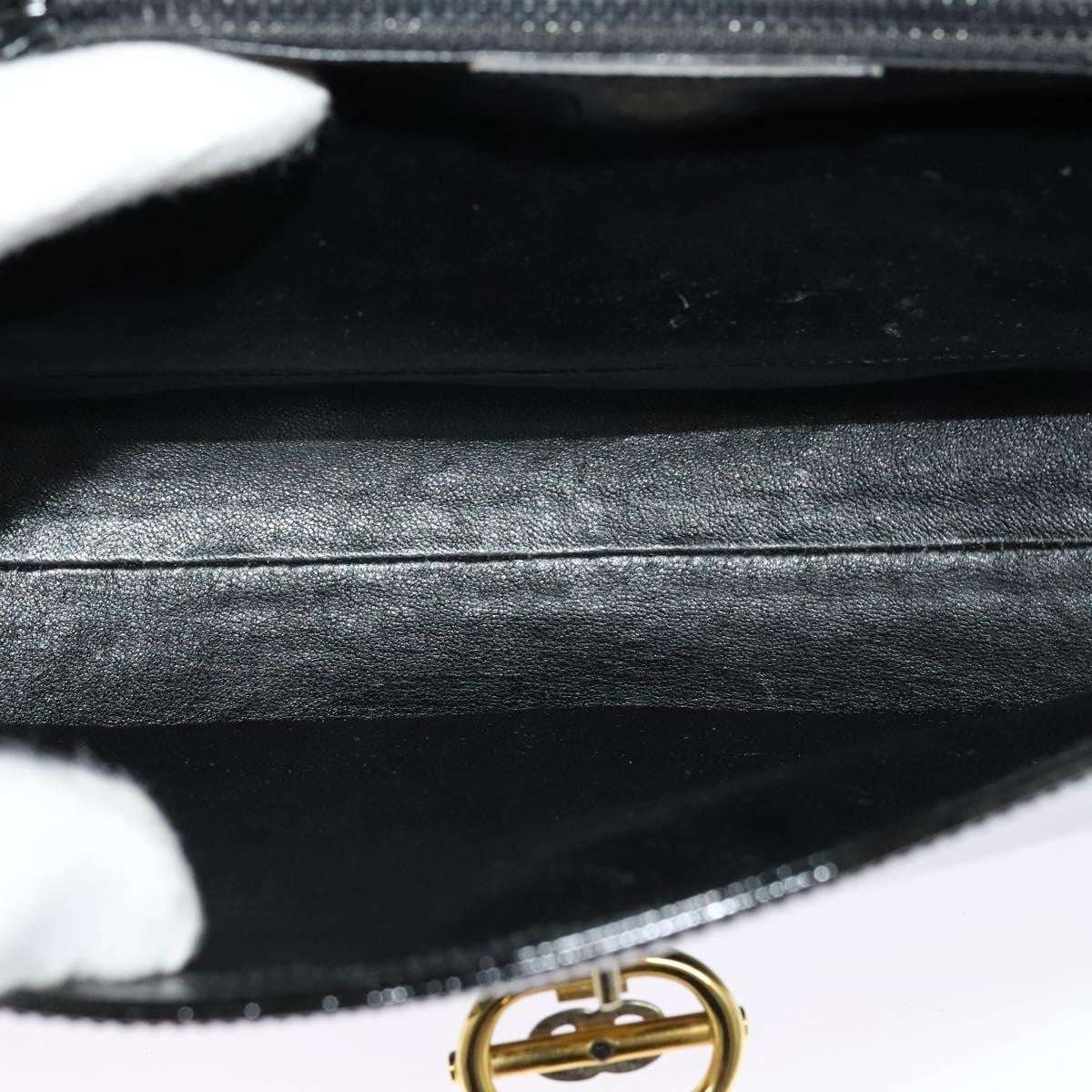 Gucci Vintage Shoulder Bag Patent leather, BLACK, PATENT_LEATHER, Shoulder bag