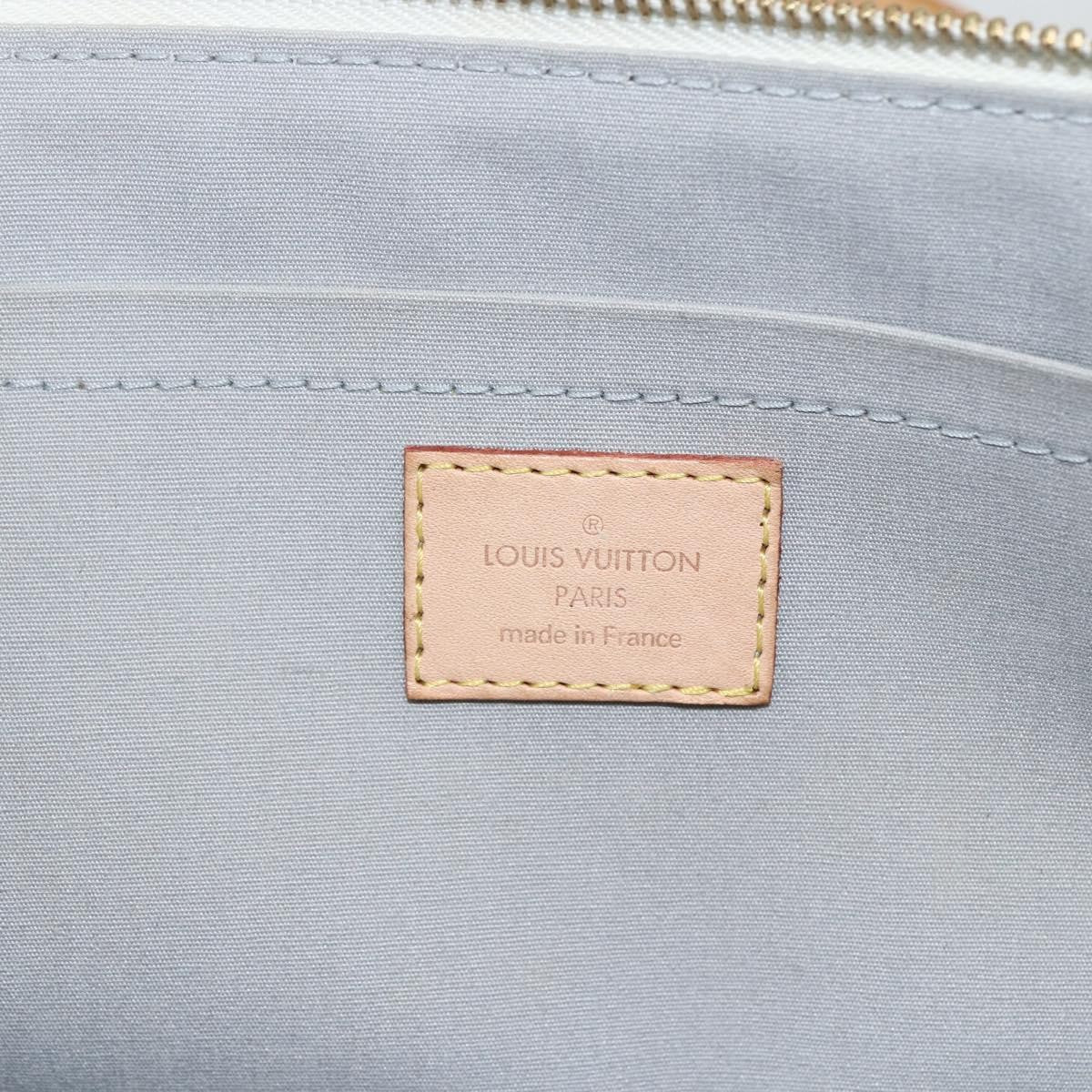 Louis Vuitton Rosewood Avenue Handbag Monogram Vernis, YELLOW, PATENT_LEATHER, Handbag