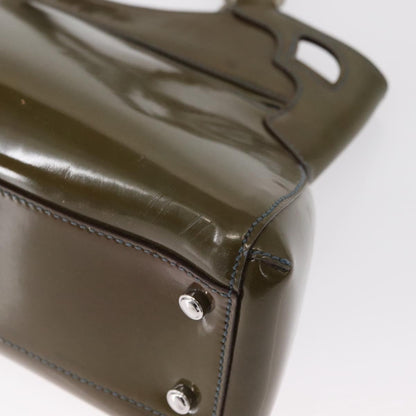 cartier Marcello Handbag Patent leather, KHAKI, PATENT_LEATHER, Handbag