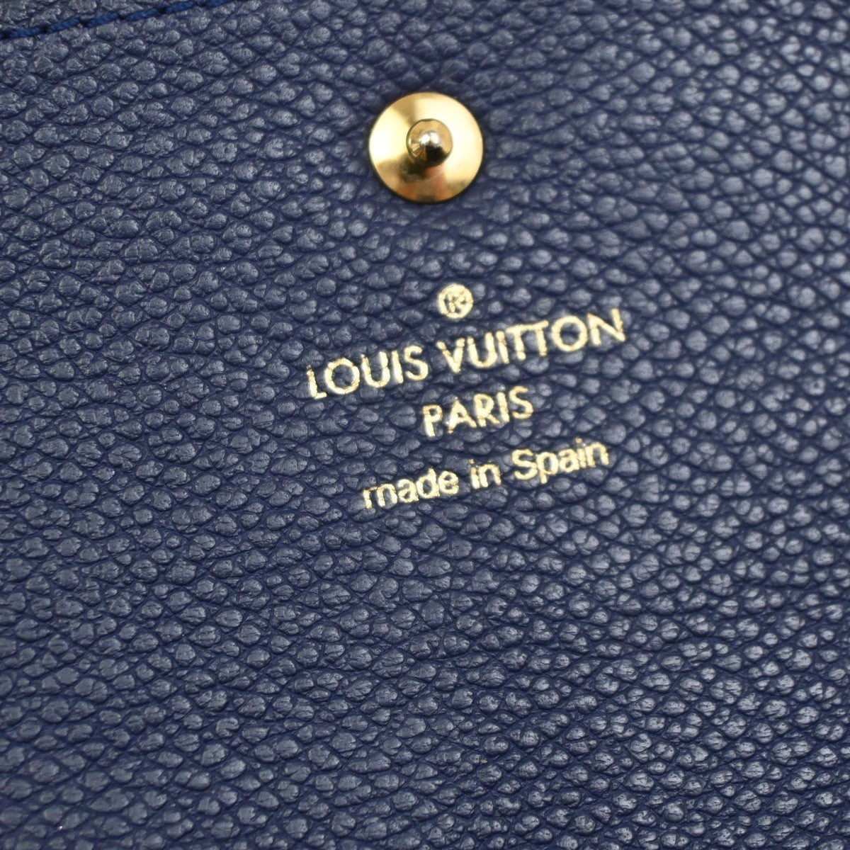 Louis Vuitton Virtuose Wallet Monogram Empreinte Leather, BLUE, LEATHER, Wallets