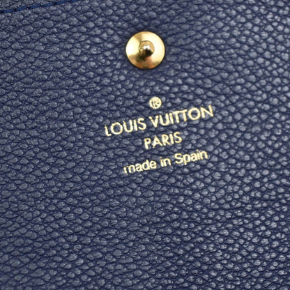 Louis Vuitton Virtuose Wallet Monogram Empreinte Leather, BLUE, LEATHER, Wallets
