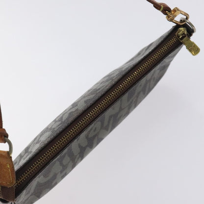 Louis Vuitton Pochette Accessoires Limited Edition Monogram Graffiti, KHAKI, CANVAS, Clutche & pouche