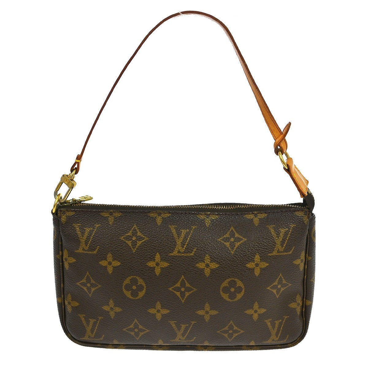 Louis Vuitton Pochette Accessoires NM Monogram Canvas, Brown, Canvas, Clutch