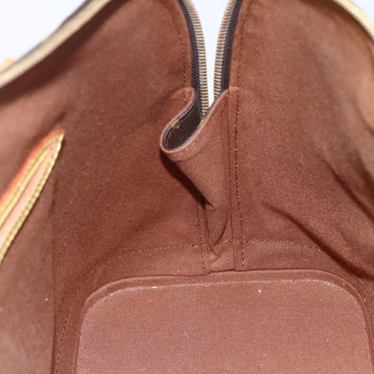 Louis Vuitton Alma Handbag Monogram Canvas, BROWN, CANVAS, Handbag