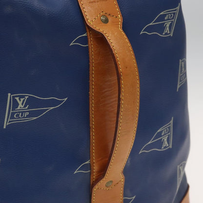 Louis Vuitton Cup Sac Marin Bandouliere Bag Coated Canvas, BLUE, CANVAS, Shoulder bag