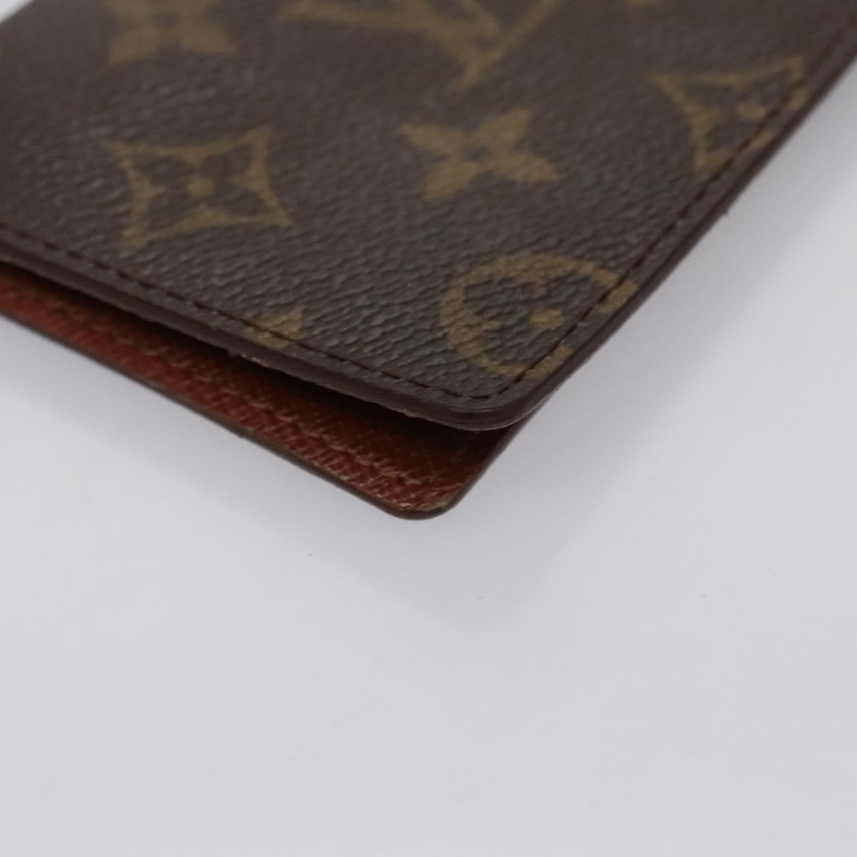 Louis Vuitton Vertical ID Card Holder Canvas, BROWN, CANVAS, Card Holders