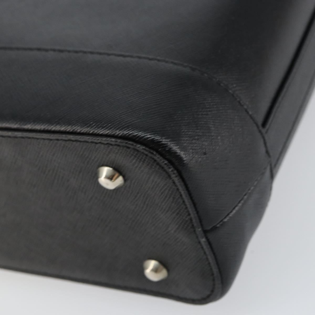 Burberry Vintage tote bag Leather, BLACK, LEATHER, Tote bag