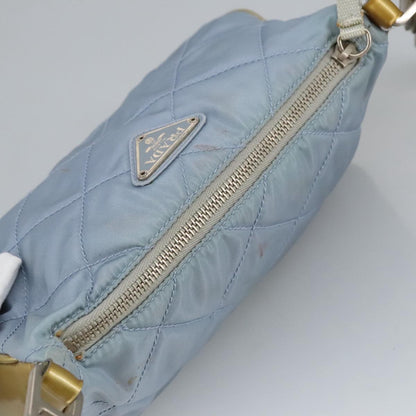 Prada Vintage Shoulder Bag Tessuto, BLUE, NYLON, Shoulder bag