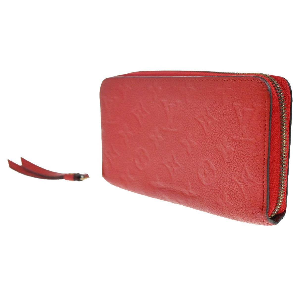 Louis Vuitton Portefeuille zippy Monogramme Empreinte Monogramme Empreinte, RED, LEATHER, Wallets