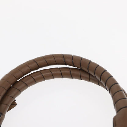 Chloe Marcie Satchel Leather, BEIGE, LEATHER, Handbag