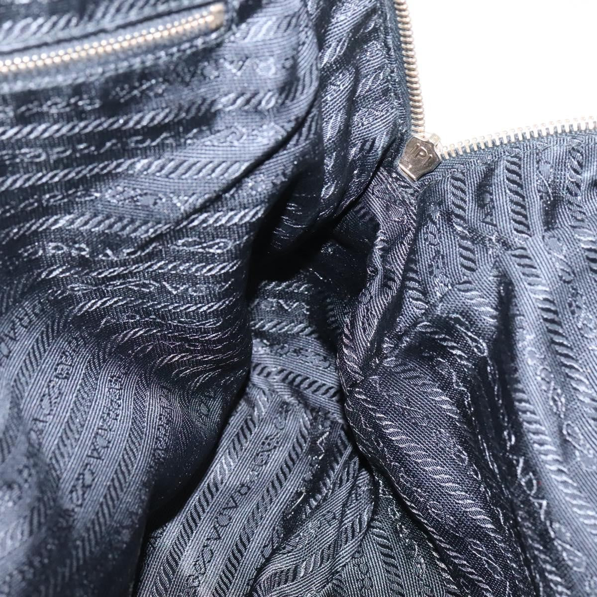 Prada Vintage Handbag Tessuto, BLACK, NYLON, Handbag