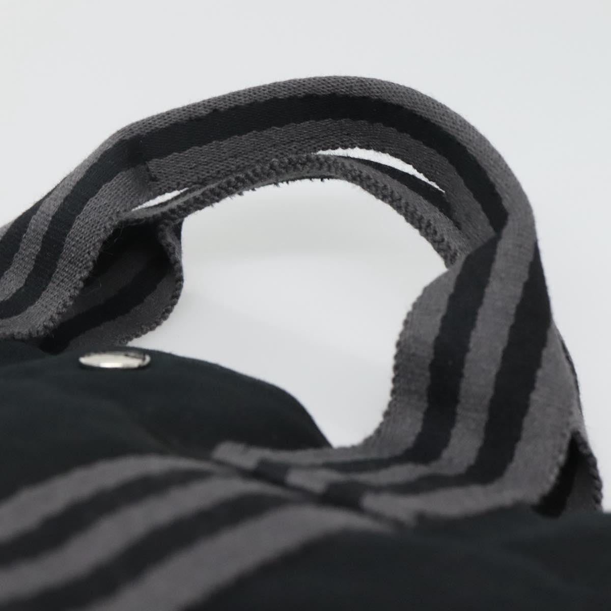 Hermes Fourre-tout Herline Fourre-tout Herline, BLACK, CANVAS, Tote bag