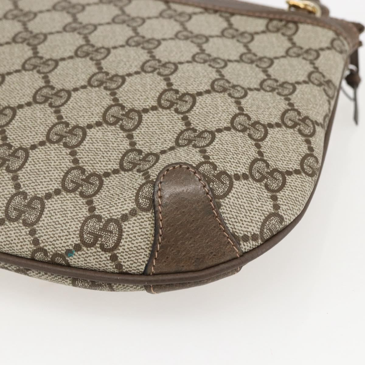 Gucci Vintage Web Crossbody Bag GG Coated Canvas, BEIGE, CANVAS, Shoulder bag