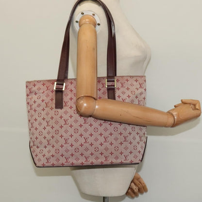 Louis Vuitton Cabas Piano Monogram Canvas, RED, CANVAS, Tote bag