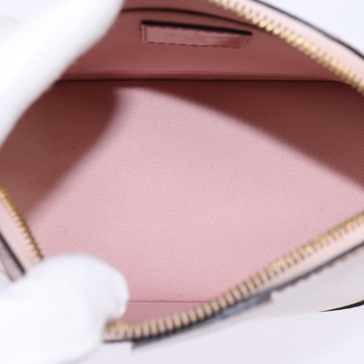 Louis Vuitton Alma Chain Handbag Vernis with Monogram Canvas, PINK, PATENT_LEATHER, Shoulder bag