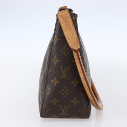 Louis Vuitton Looping Handbag Monogram Canvas, BROWN, CANVAS, Shoulder bag