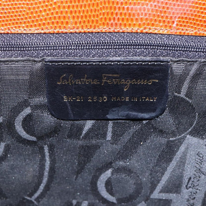 Salvatore Ferragamo Vala tote Leather, BROWN, LEATHER, Tote bag